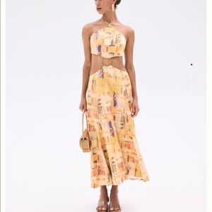 Cult Gaia nadeesha open cut out dress